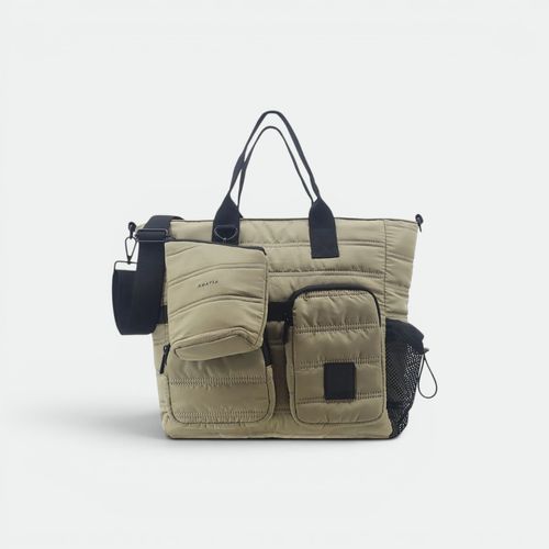 Bolso Matero con yerbero AMAYRA - OLIVE