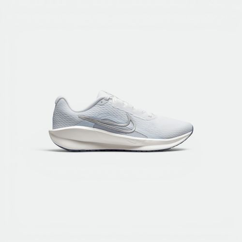 Zapatilla Downshifter 13 mujer NIKE - WHITE GREY INDIGO METALLIC SILVER