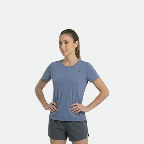 Remera mangas corta de mujer TOPPER - AZUL INDIGO