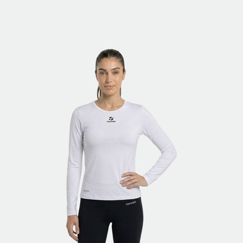 Remera Mangas Larga Termica TOPPER - BLANCO
