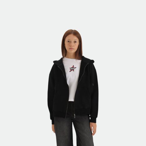 Campera New Salton Full Zip Mujer VANS - BLACK
