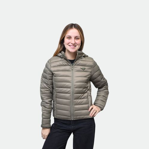 Campera Lasen Urbano Mujer PONY - VERDE MILITAR