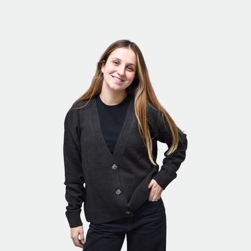 Cardigan Urbano Mujer NOBRAND - ACERO