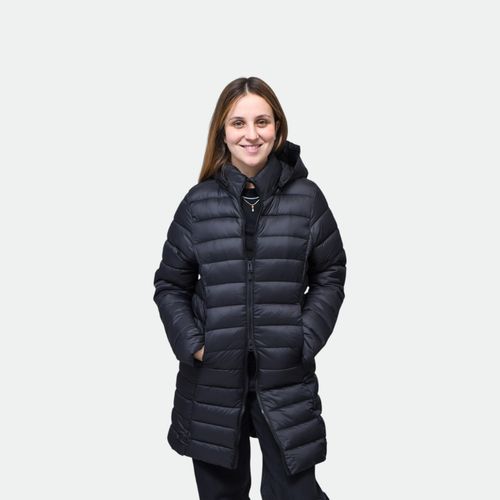 Campera Ultralight Urbano Mujer NOBRAND - NEGRO