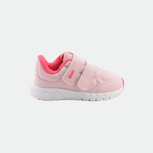 Zapatilla Con Velcro Urbano Niños KIDY - NUDE ROSA NEON