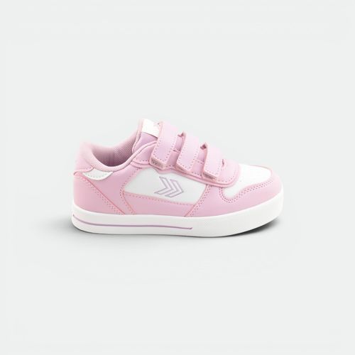 Zapatilla con velcro de niños ATOMIK - BLANCO AZUL