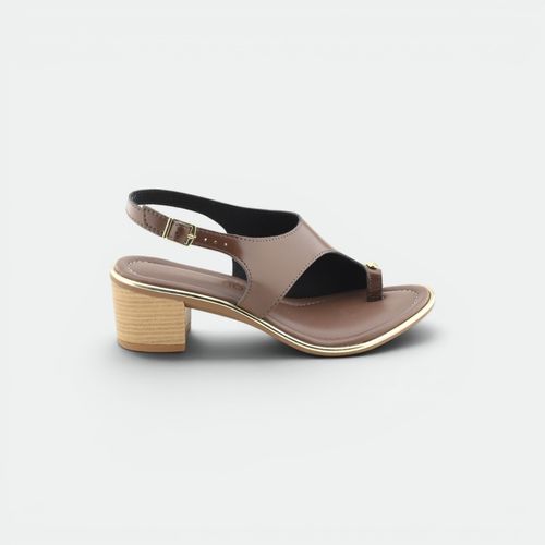 Sandalia Con Dedal Mujer BEIRA RIO - CHOCOLATE