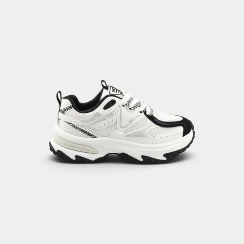 Zapatilla Urbano Mujer VIA MARTE - BLANCO NEGRO MULTI