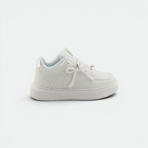 Zapatilla Urbano Niños ADDNICE - BLANCO PLATA