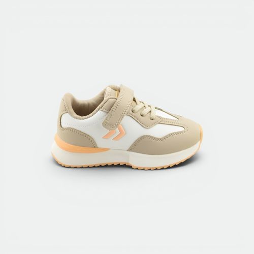 Zapatilla Con Velcro Niños ATOMIK - NUDE