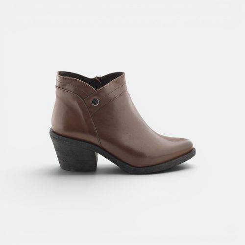 Bota Alta Urbano Mujer BLENGIO - RED BROWN
