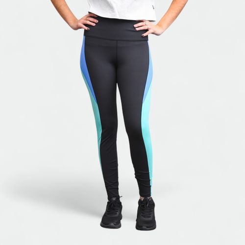 Calza Reebok Lux Hr Tight - BLACK UNELEASHED GREEN