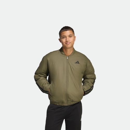 Campera Bomber Aislante Hombre ADIDAS - OLIVE STRATA