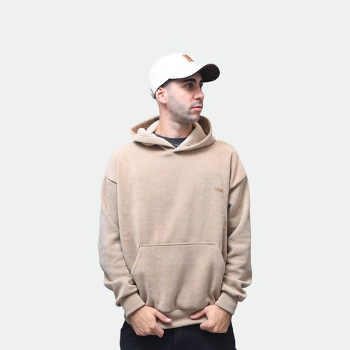 Buzo canguro urbano hombre COOLHAAS - MARRON