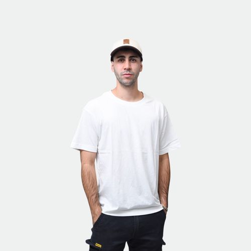 Remera Basica Hombre NOBRAND - BLANCO