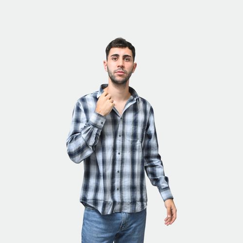 Camisa Urbano Hombre NOBRAND - GRIS