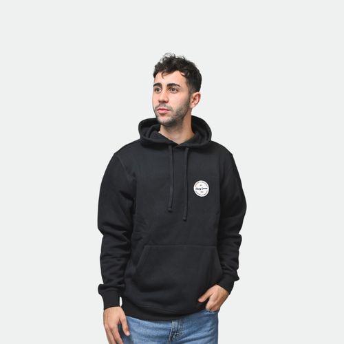 Buzo Canguro Hombre HANG LOOSE - NEGRO