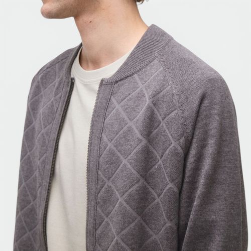 Campera Giovanni Tejida Hombre EQUUS - GRIS MELANGE MEDIO