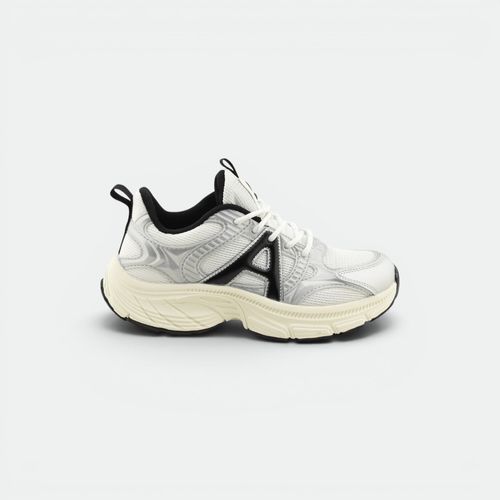 Zapatilla Urbano Niños ADDNICE - PLATA NEGRO