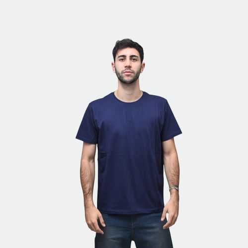Remera Lisa Urbano Hombre NOBRAND - MARINO