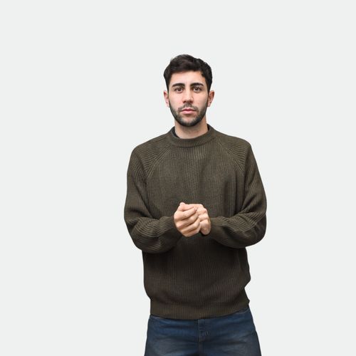 Sweater Winter Hombre NOBRAND - VERDE OLIVA