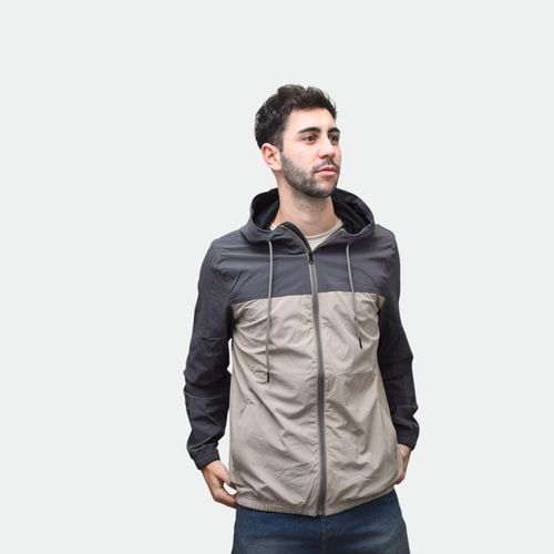 Campera Urbano Hombre HANG LOOSE - GRIS TOSTADO