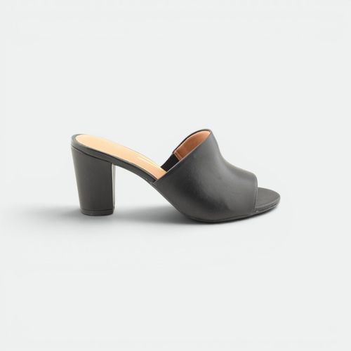 Zueco Con Faja Mujer VIZZANO - NEGRO