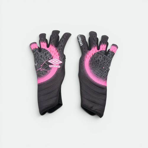 Guante De Portero Unisex UMBRO - NEGRO BLANCO PINK GLOW GRAFITO
