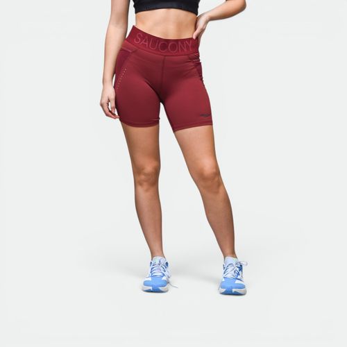 Calza Corta Mujer SAUCONY - MALBEC WINE