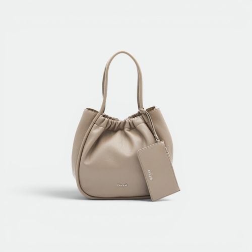 Cartera Estambul Large Mujer BLAQUE - VISON