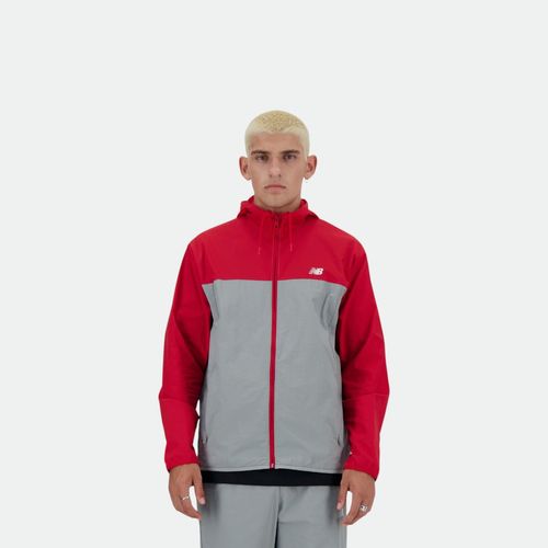 Campera Athletics Woven NEW BALANCE - RED GREY