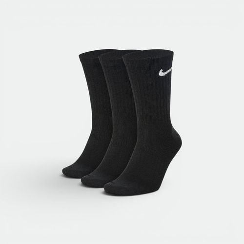 Medias 3 Pares Entrenamiento Unisex NIKE - BLACK