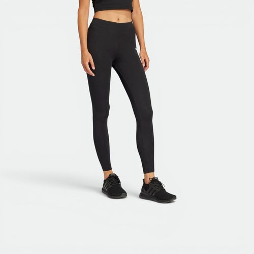 Calza Larga Lisa mujer ADIDAS - BLACK WHITE
