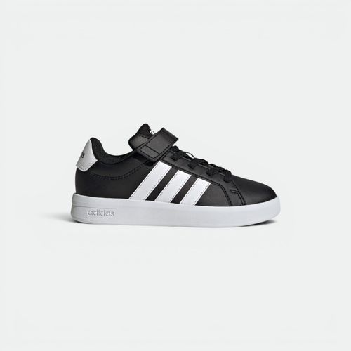 Zapatilla Grand Court 3.0 Niños ADIDAS - CORE BLACK CLOUD WHITE CLOUD WHITE