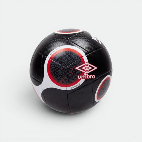 Pelota De Futbol Unisex UMBRO - BLACK WHITE GOJI BERRY CARBON