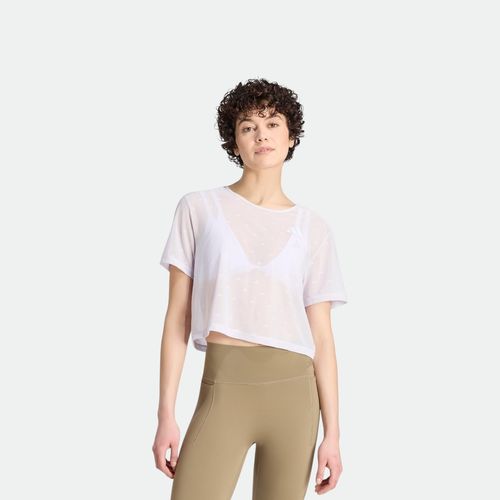 Remera Estilo Boxy Mujer ADIDAS - FROZEN PURPLE