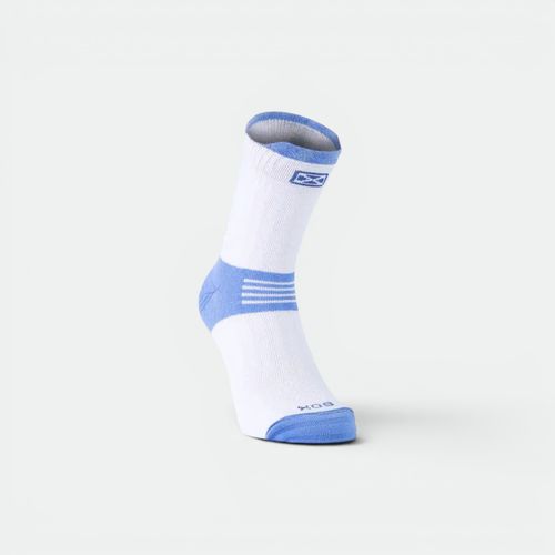 Media De Compresion Unisex SOX - AZUL CELESTE BLANCO