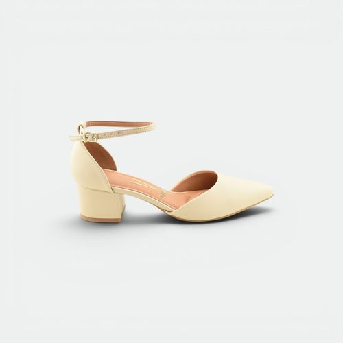 Zapato Con Punta Mujer VIZZANO - CREMA