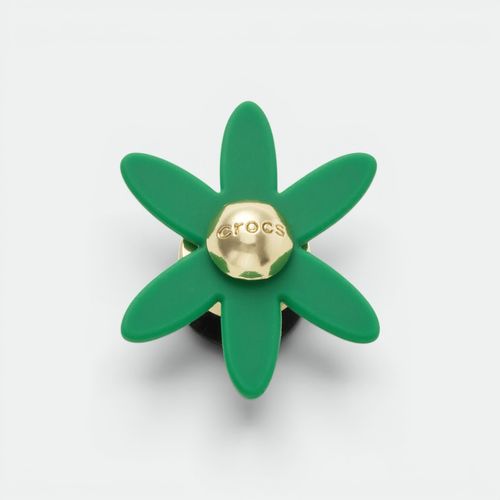 Jibbitz (Varios Modelos) - RETRO GREEN SPINNER FLOWER