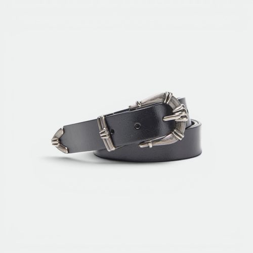 Cinto P40 Hebilla Puntera Mujer XL - NEGRO