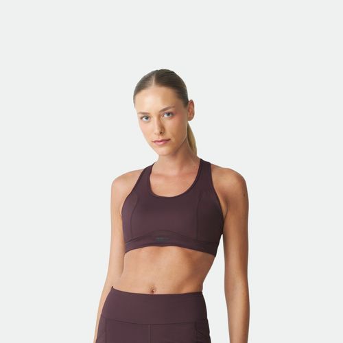 Top Racer Mujer FILA - CHOCOLATE