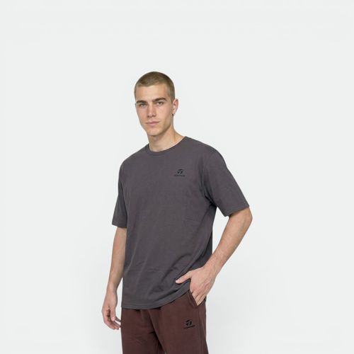 Remera Basica Hombre TOPPER - GRIS CHEVY