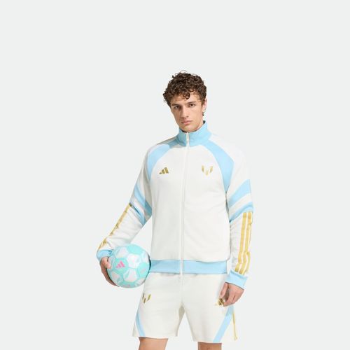 Campera Messi House of tiro ADIDAS - OFF WHITE ICE BLUE