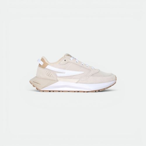 Zapatilla Racer Energized Mujer FILA - WHITECAP GRAY BLANCO BEIGE