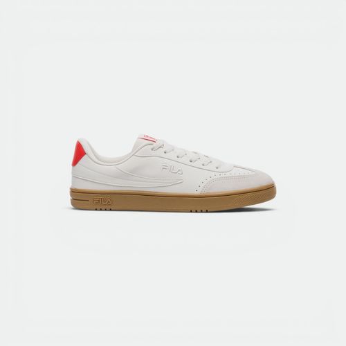 Zapatilla Court 80 Hombre FILA - BLANCO ROJO BLANCO