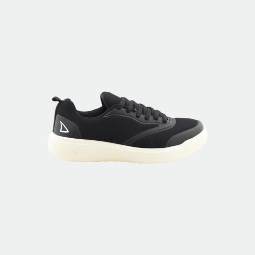 Zapatilla Urbana - NEGRO BLANCO