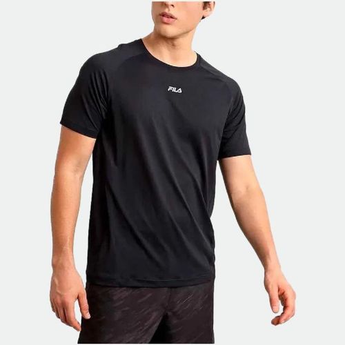 Remera Basica Fast Hombre FILA - NEGRO