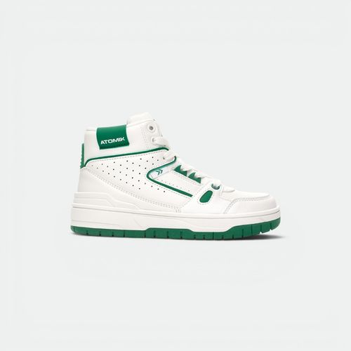 Zapatilla Bota Urbano Niños ATOMIK - BLANCO VERDE