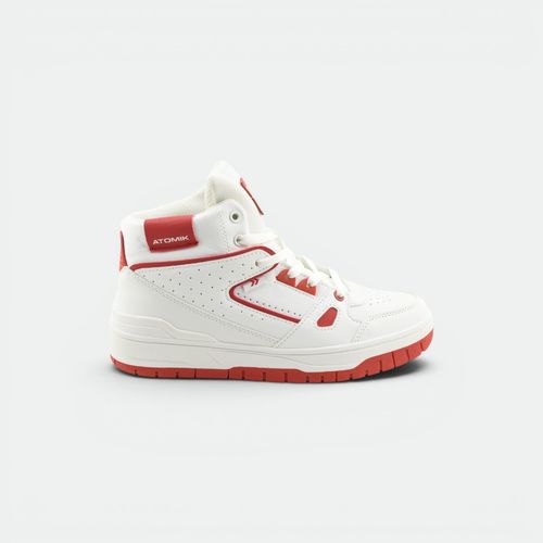 Zapatilla Bota Urbano Niños ATOMIK - BLANCO ROJO