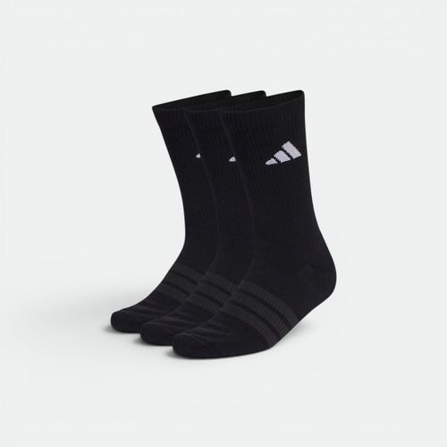 Medias 3 Pares Unisex ADIDAS - BLACK BLACK WHITE